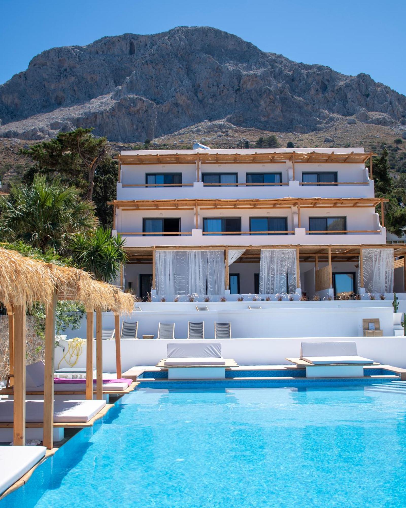 Spongia Hotel Suites & Spa Myrties Esterno foto